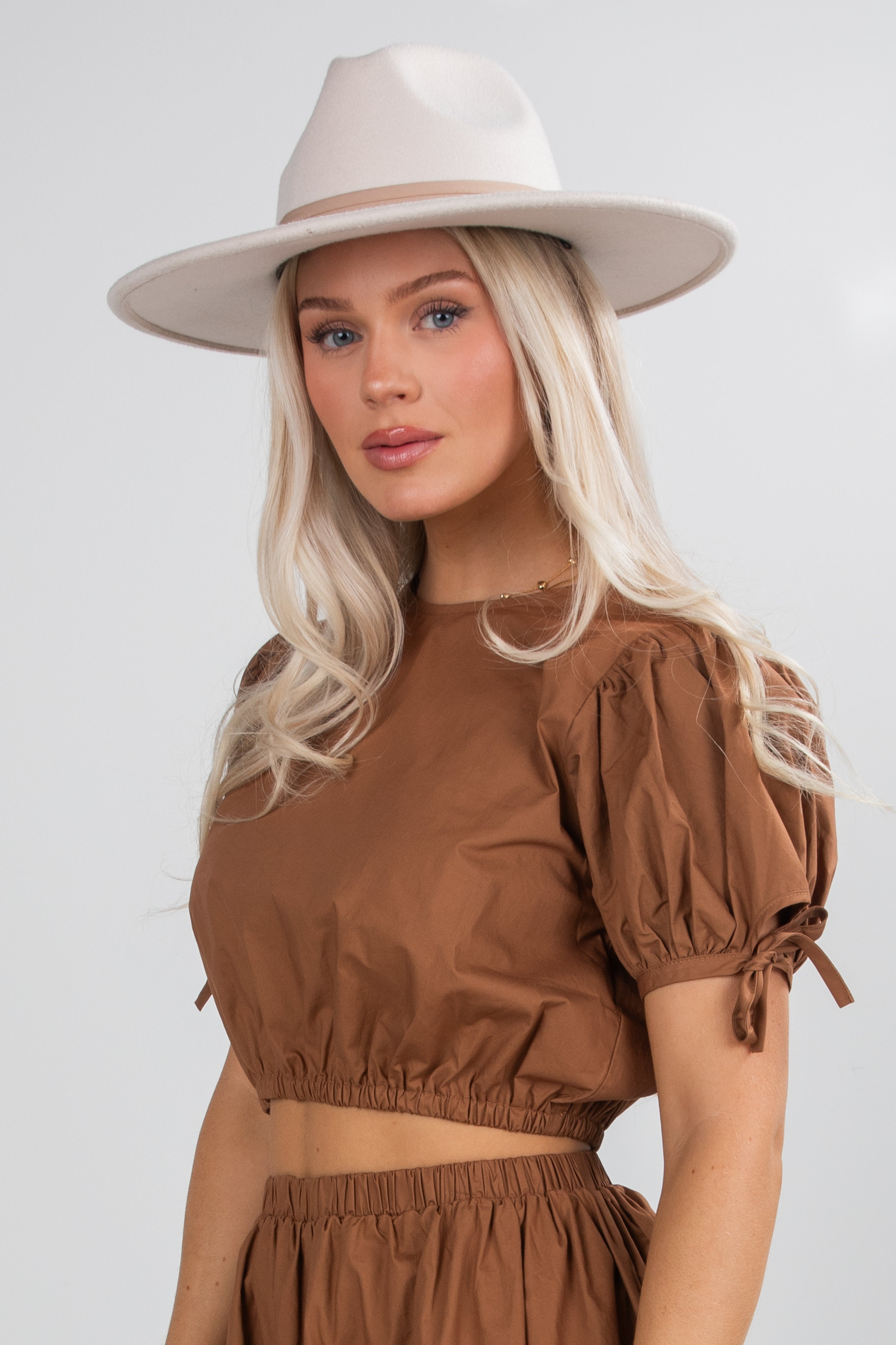 Harvest Beauty Brown Blouse