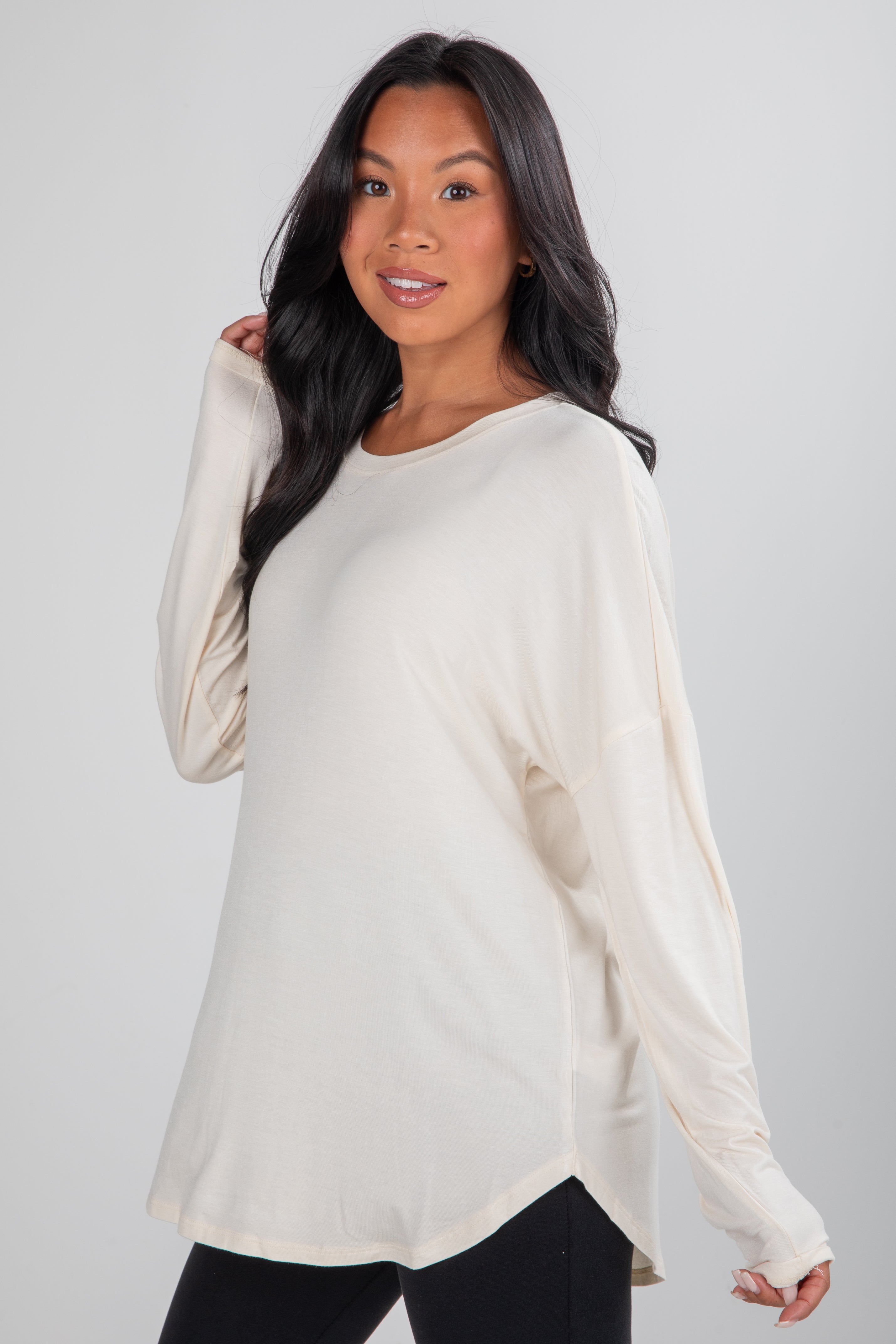 Brittany Everyday Oversized Top - DU DEAL