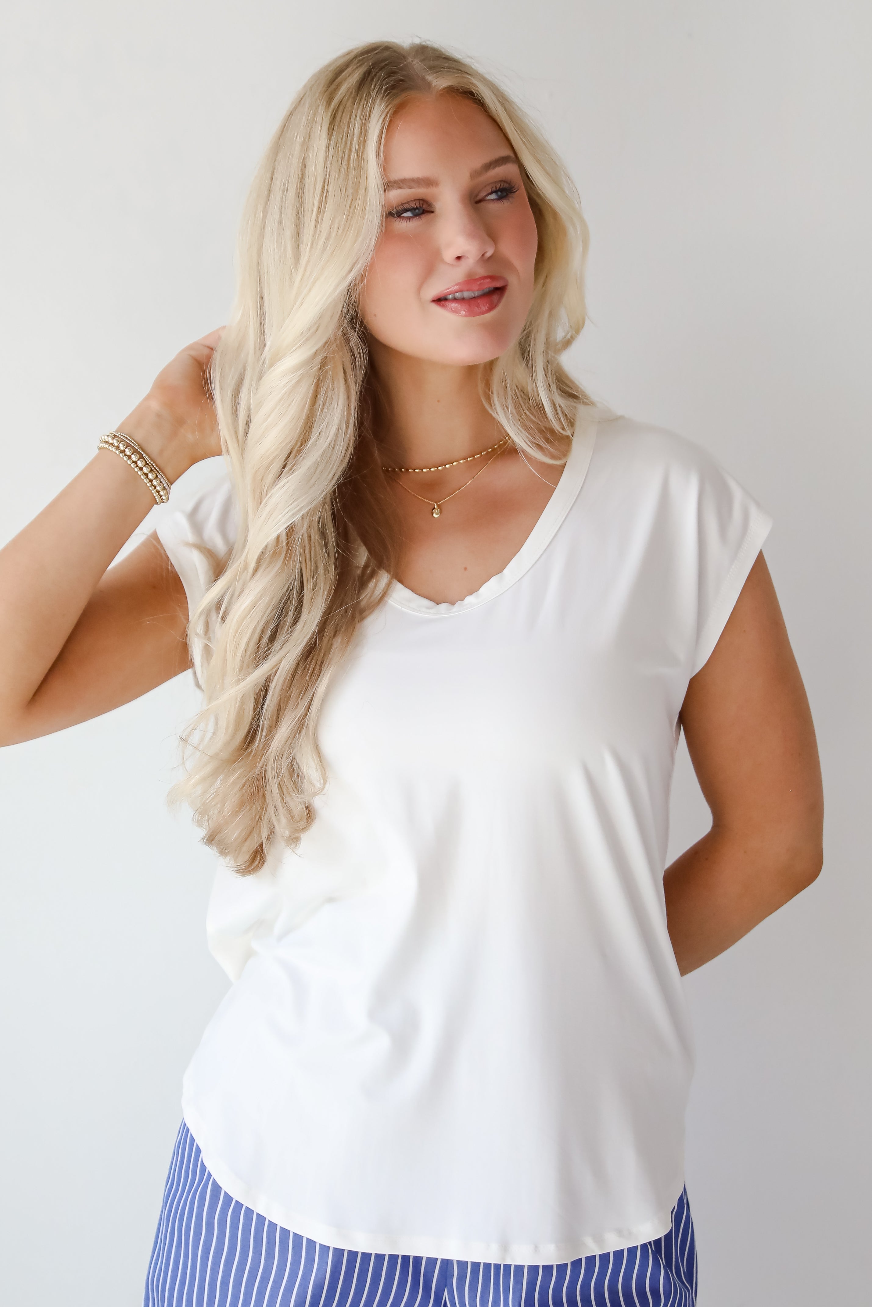 Jordyn Off White Everyday Tee