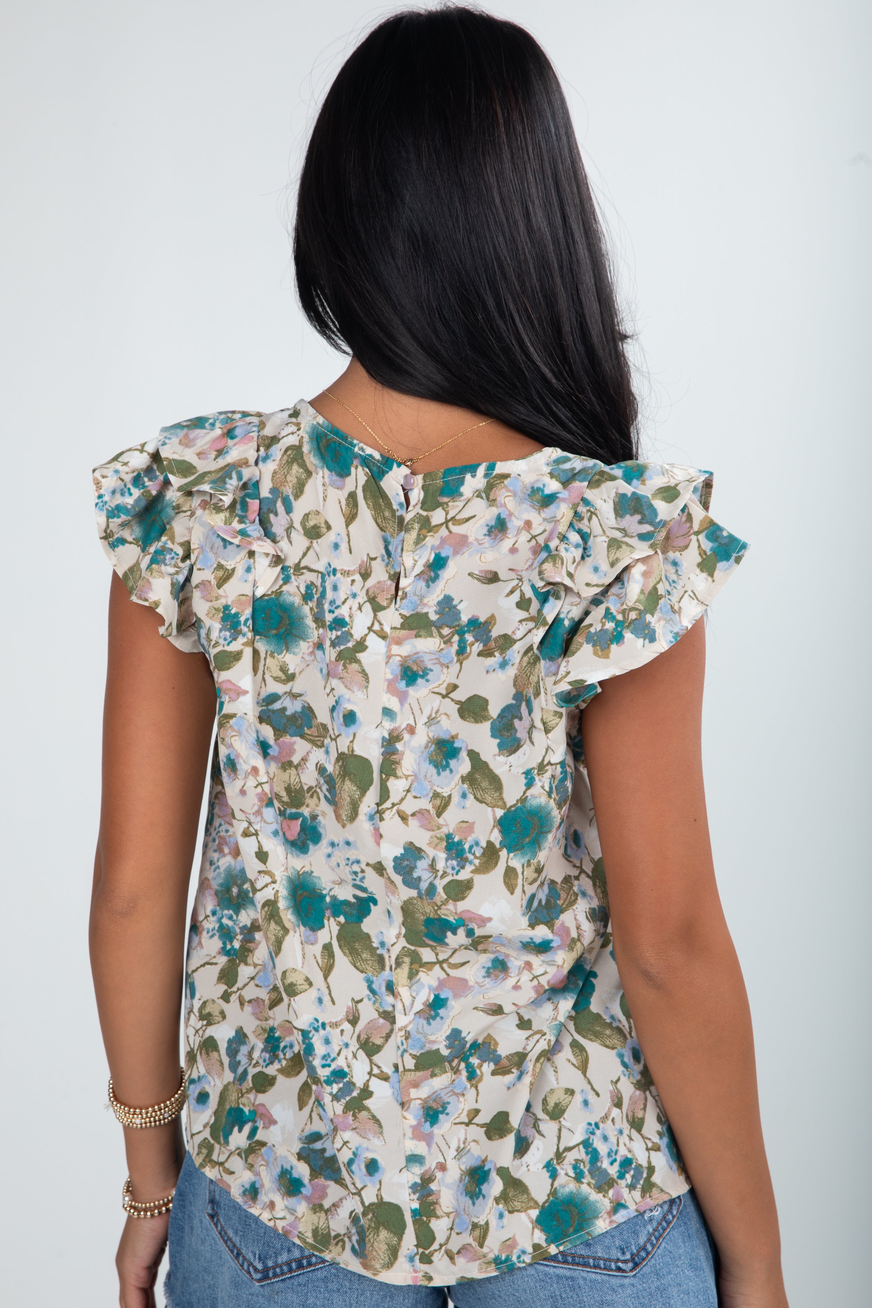 Scenic Route Floral Blouse - DU DEAL