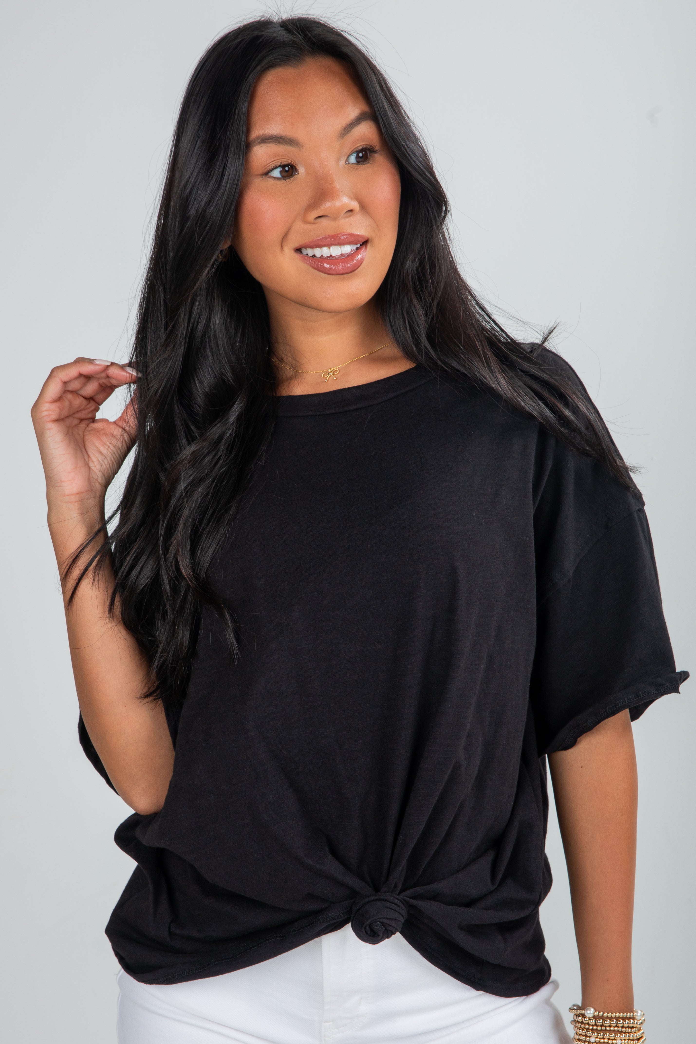 Abigail Everyday Short Sleeve Tee - DU DEAL