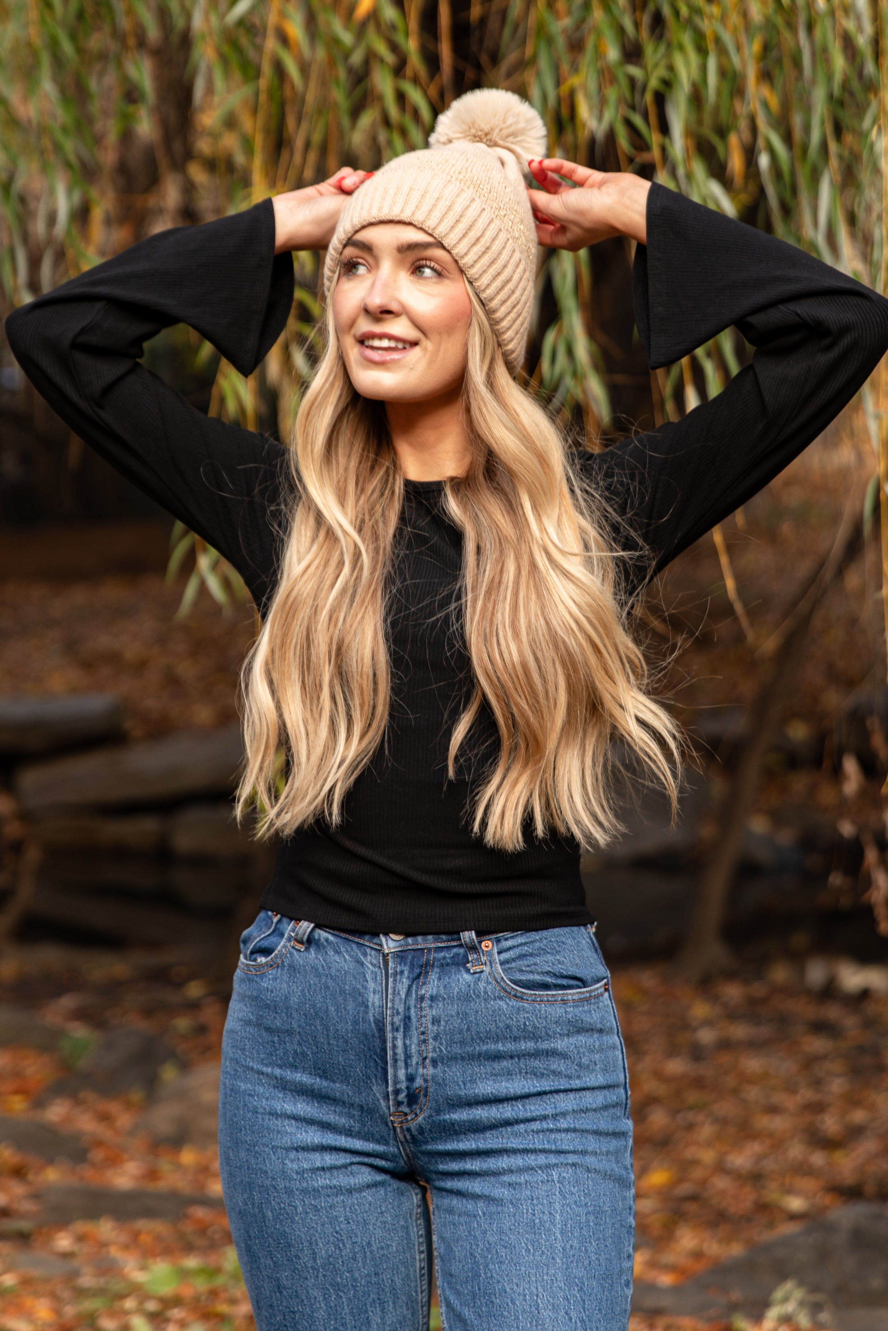 Noelle Everyday Ribbed Knit Top - DOORBUSTER