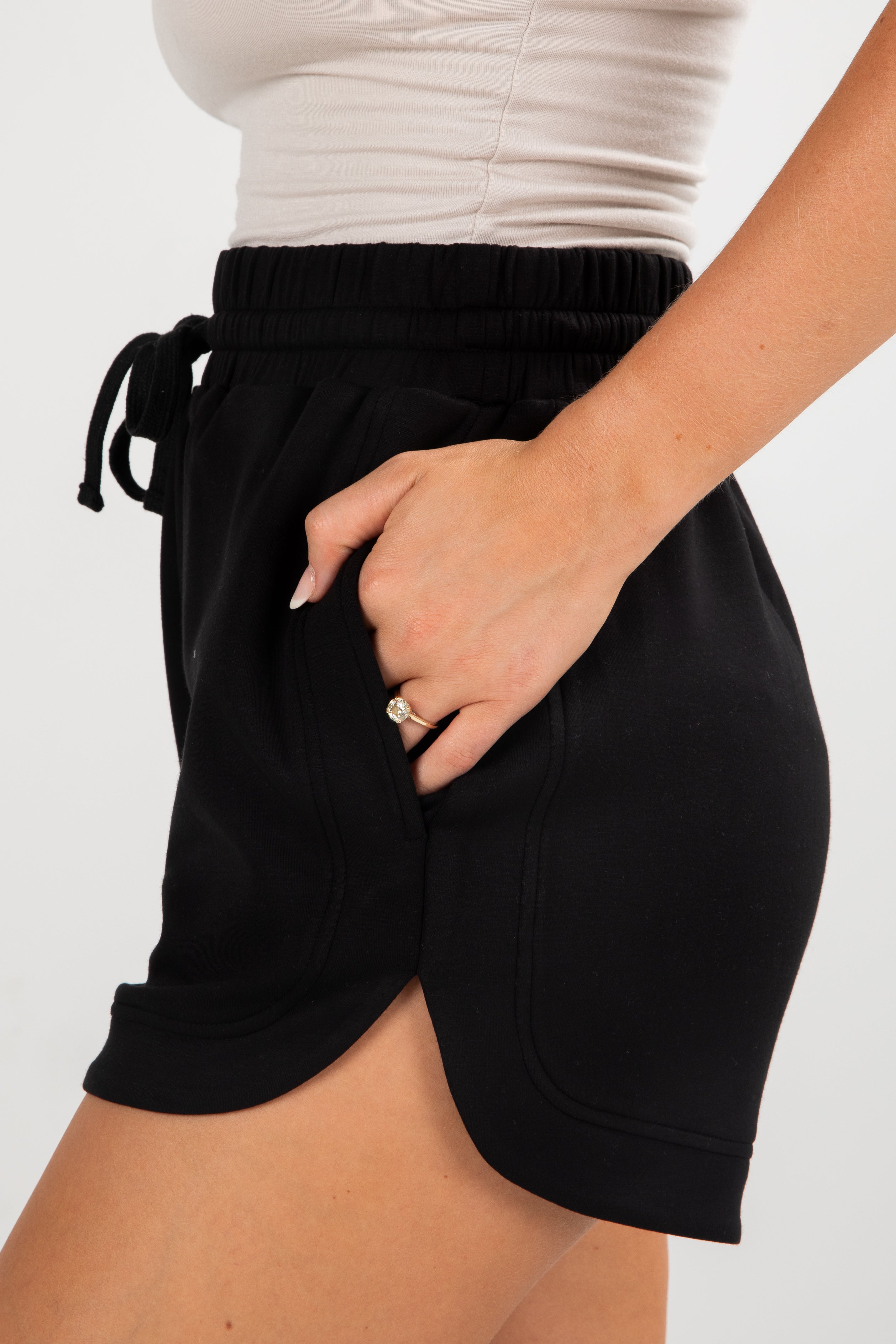 On The Go Sweat Shorts - DU DEAL