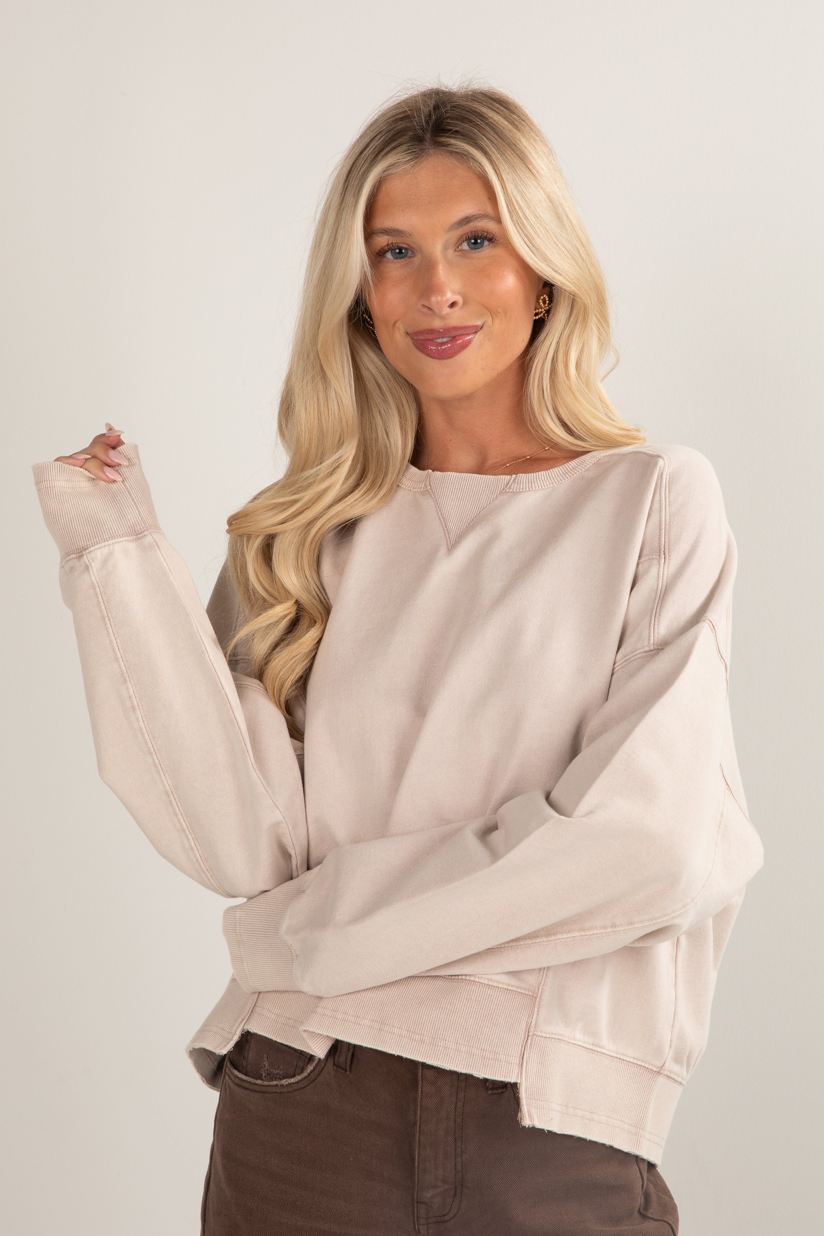 Staying At Home Pullover