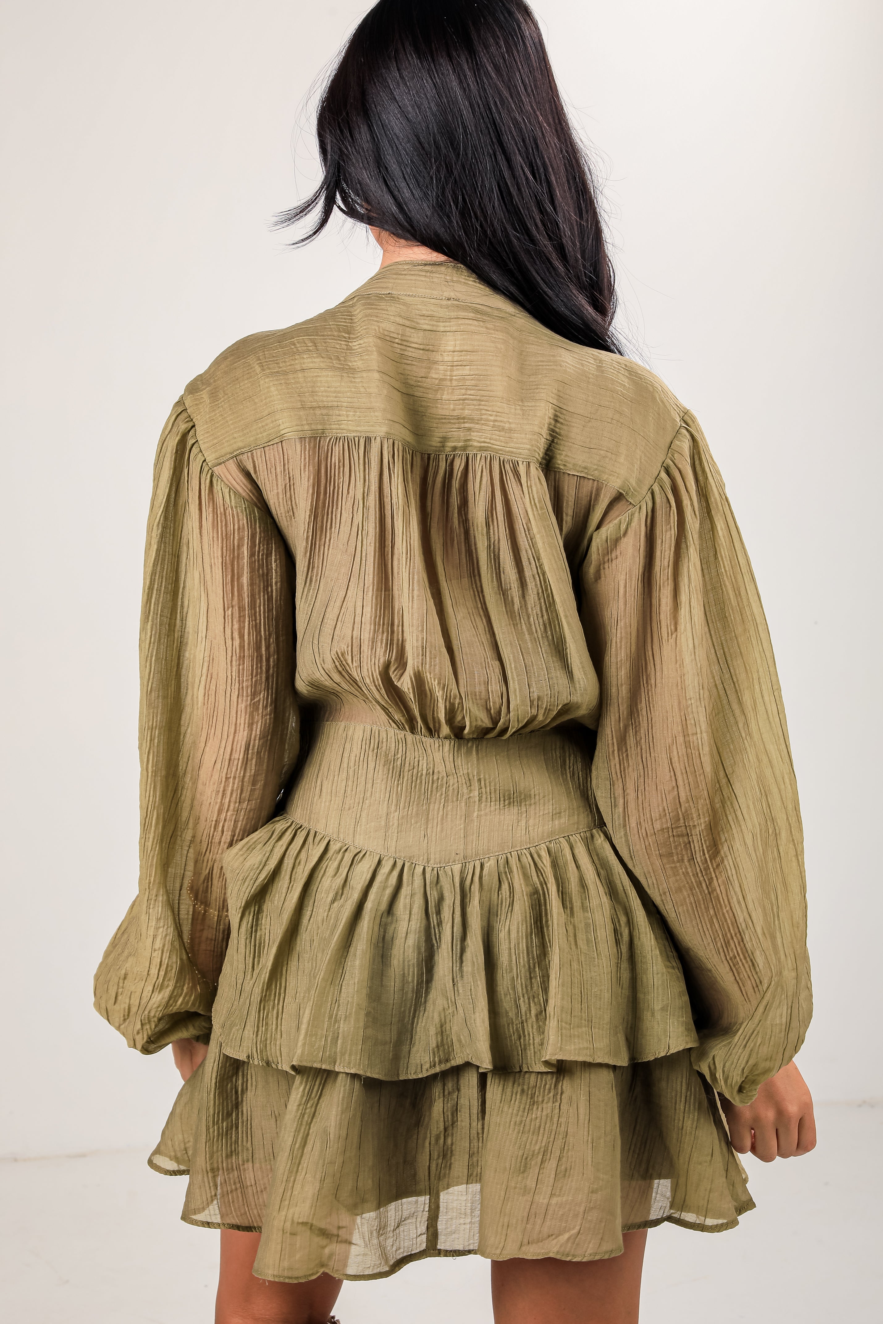 Choose Yourself Olive Mini Dress