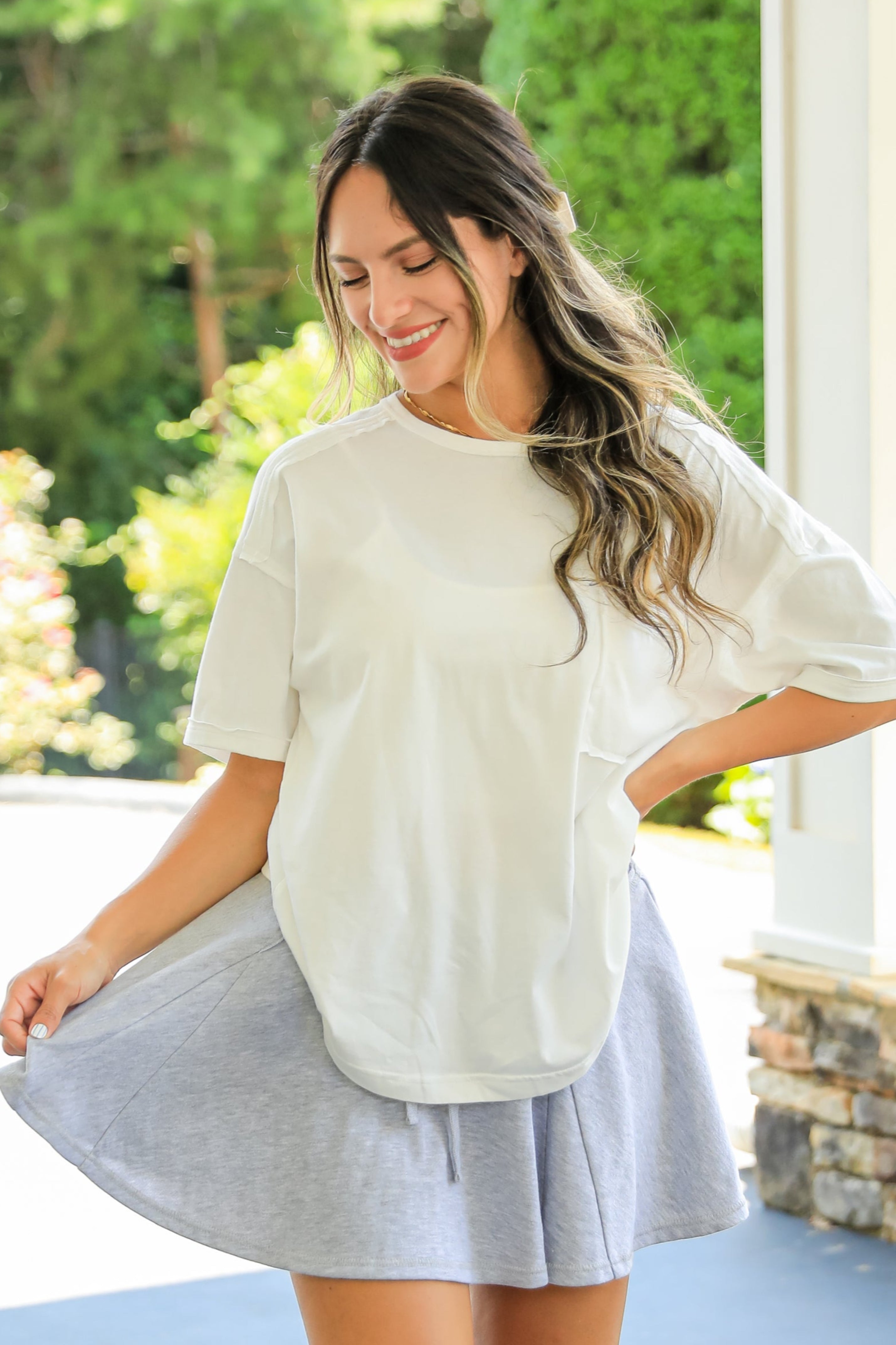 Sawyer Acid Washed Tee - DU DEAL