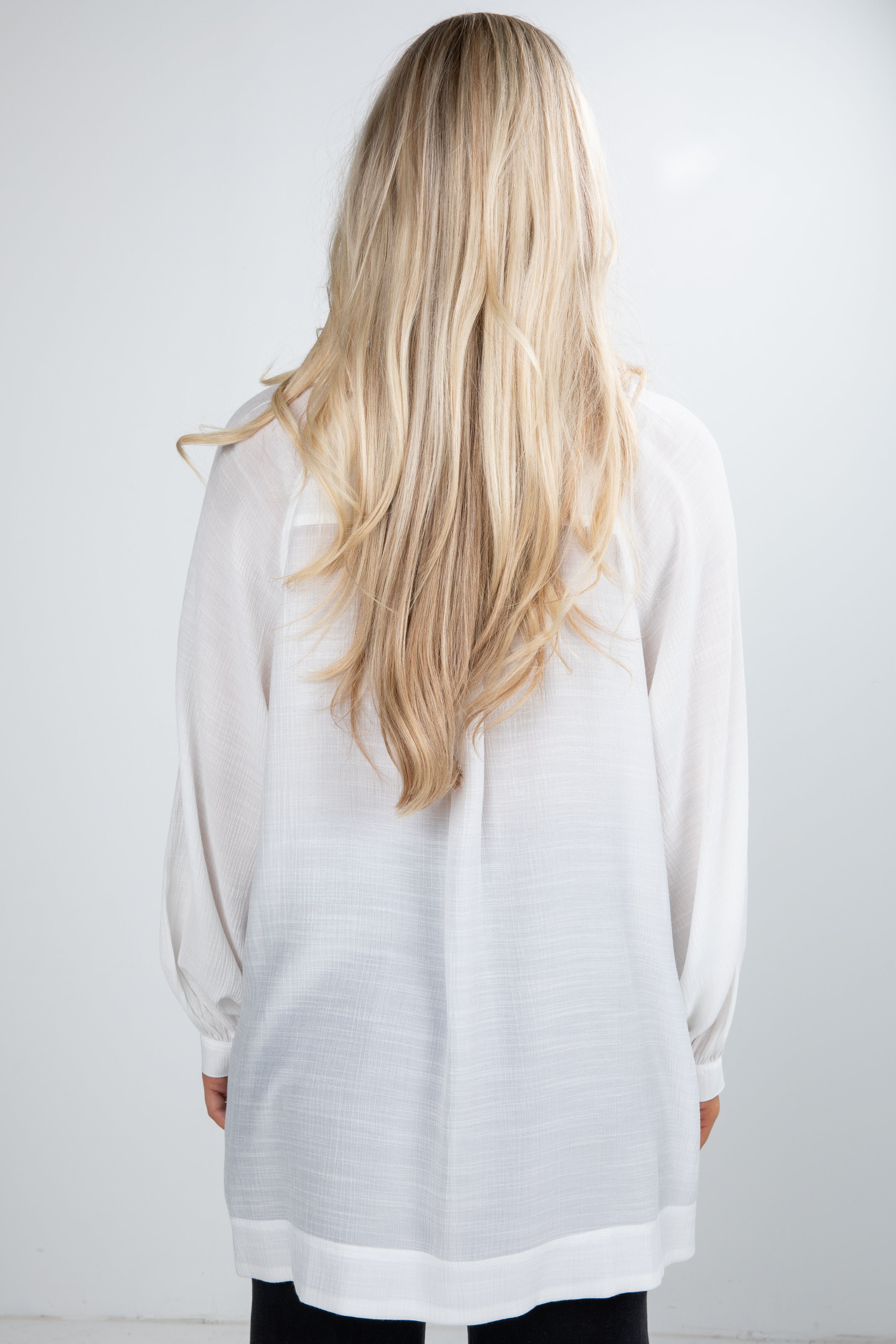 Work For It Off White Blouse