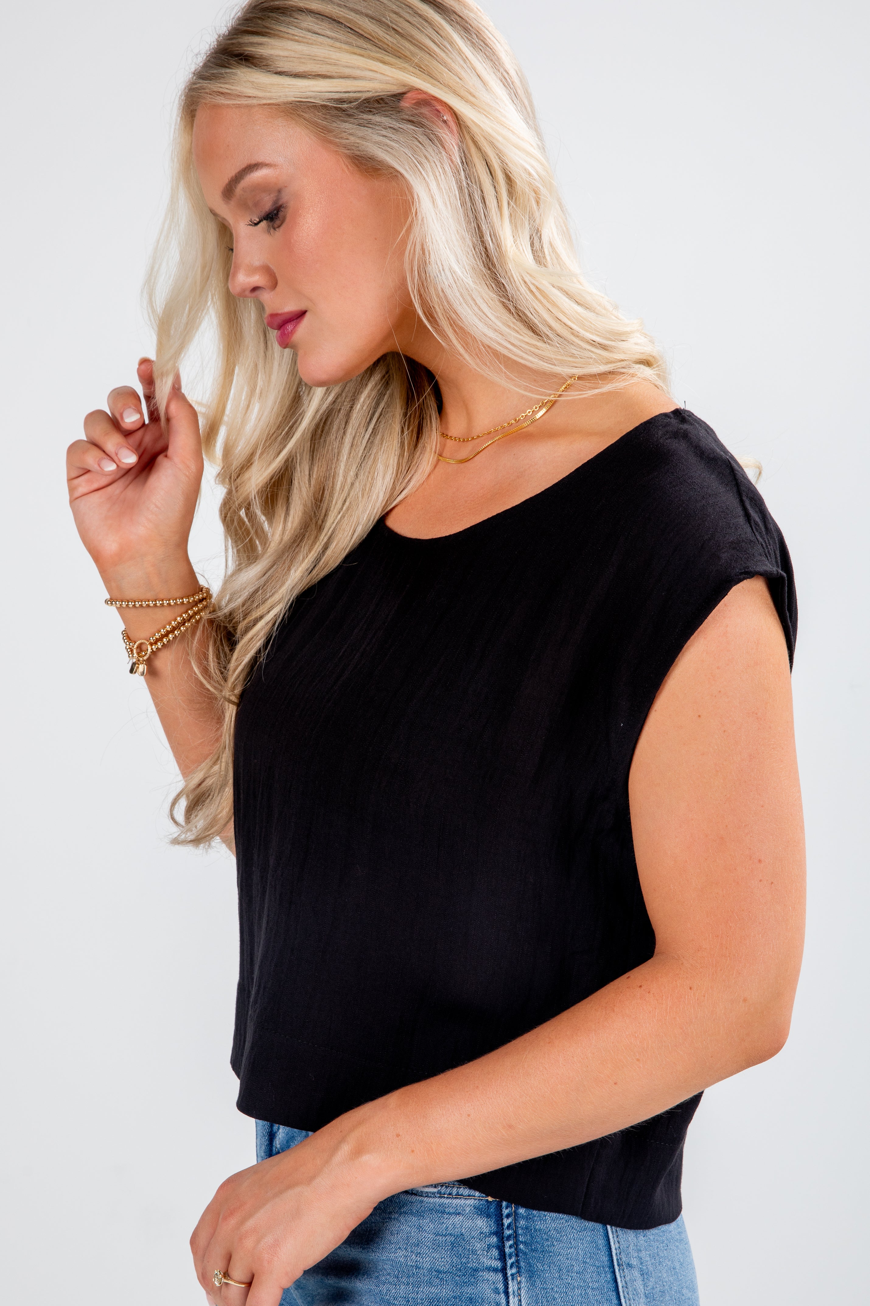 Consider Me Lucky Blouse - DU DEAL