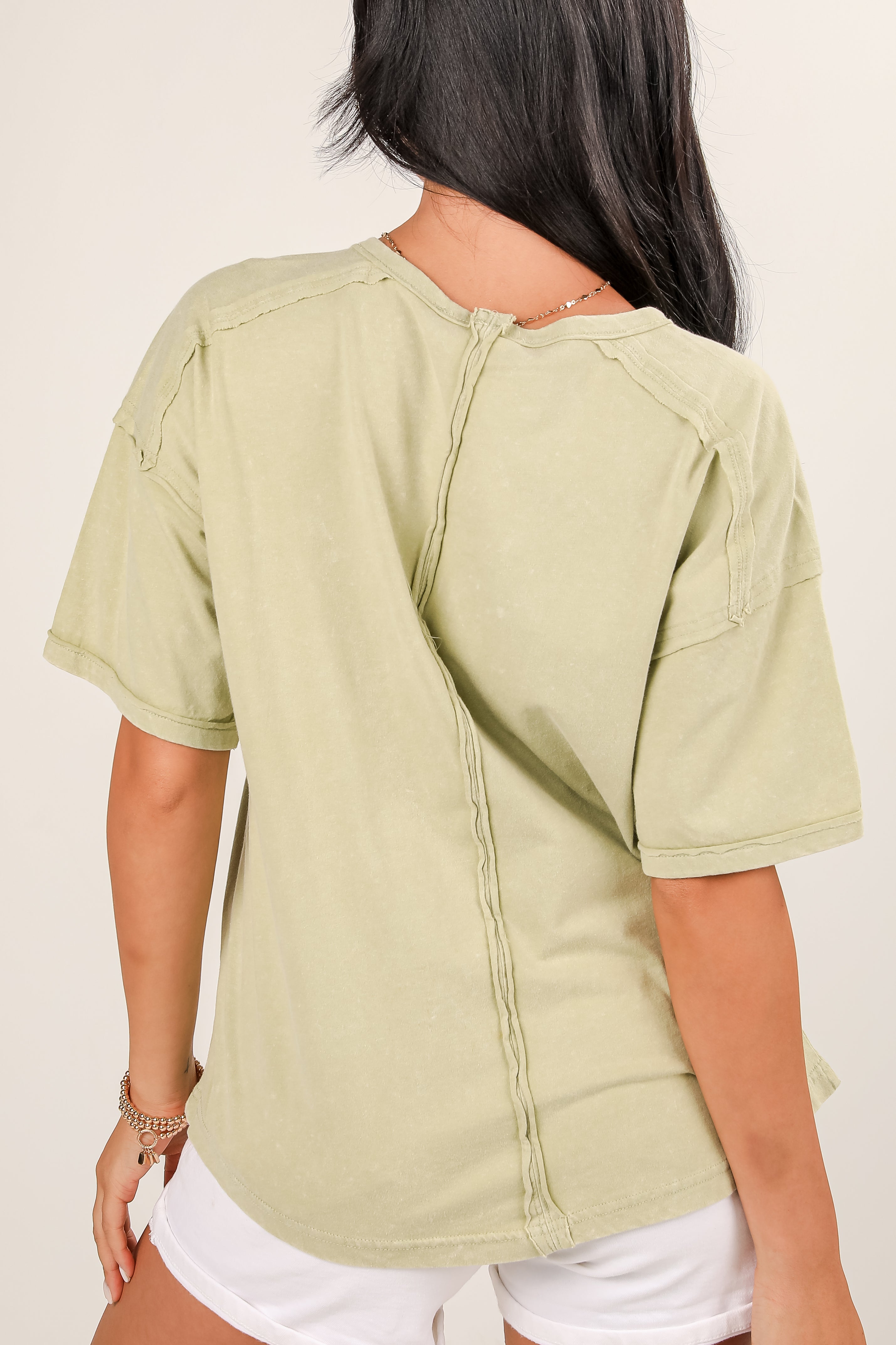 Sawyer Acid Washed Tee - DU DEAL