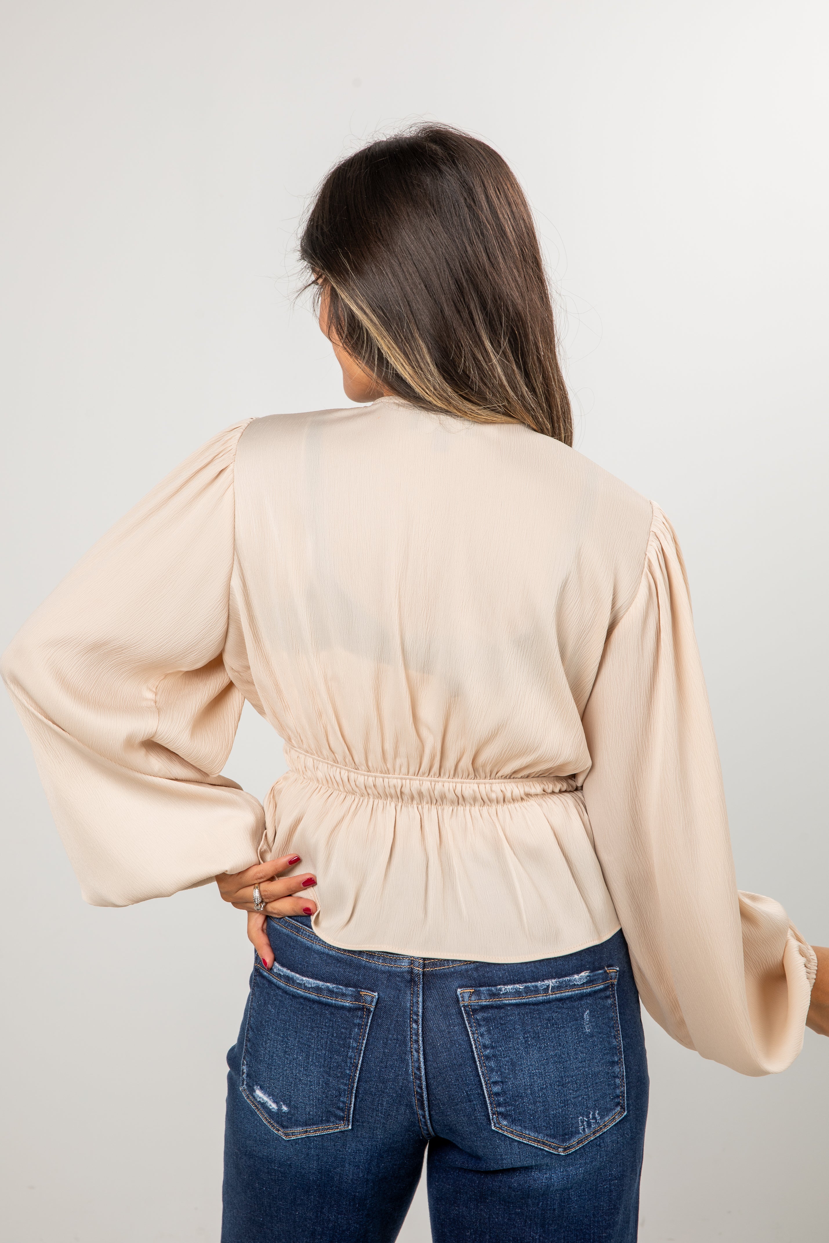 Champagne Toast Blouse